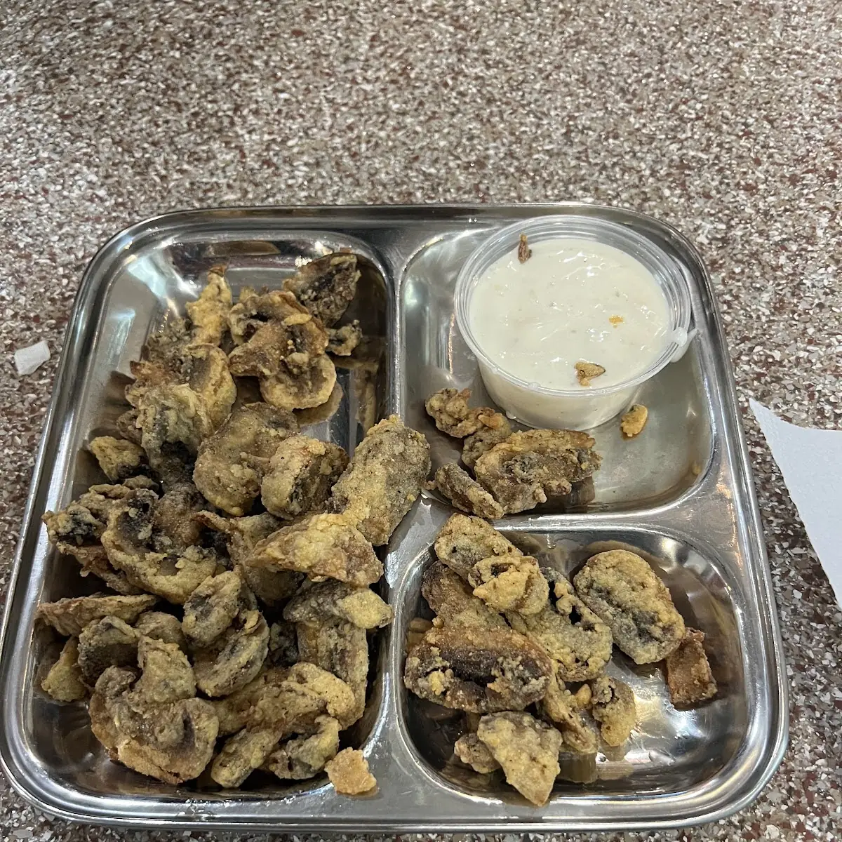 Fresh Fried Mushrooms w Ranch