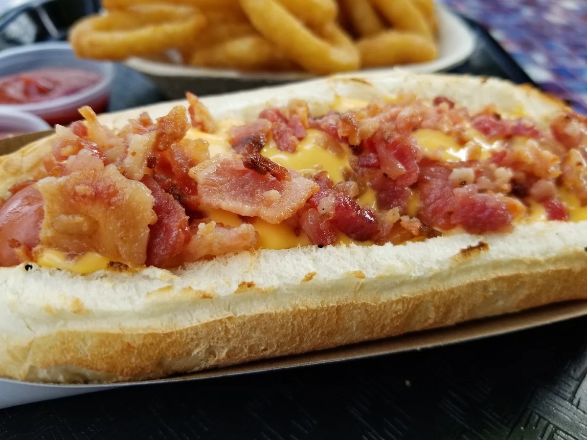 Cheese & Bacon Dog
