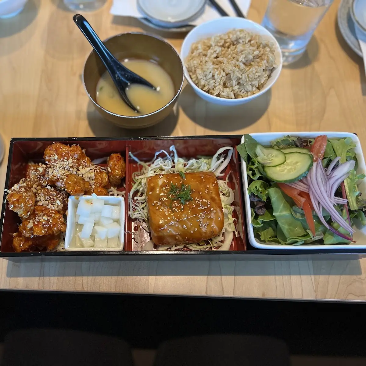 Salmon Bento Box