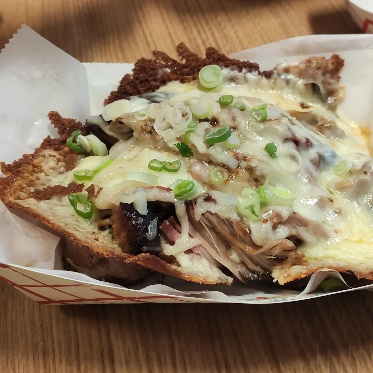 Philly Steak with Peppers & Onions Melted Cheese