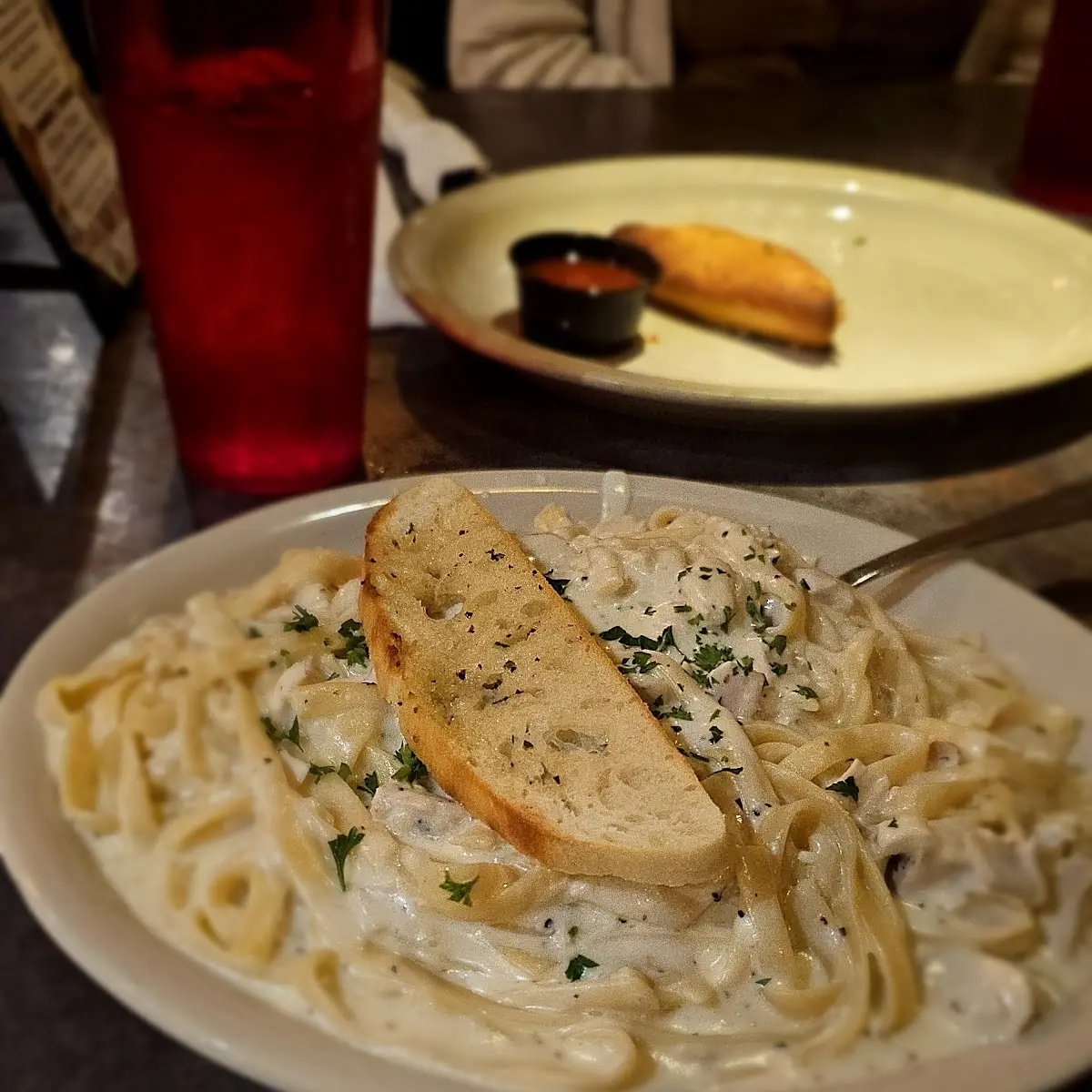 Fettuccine Alfredo with Chicken