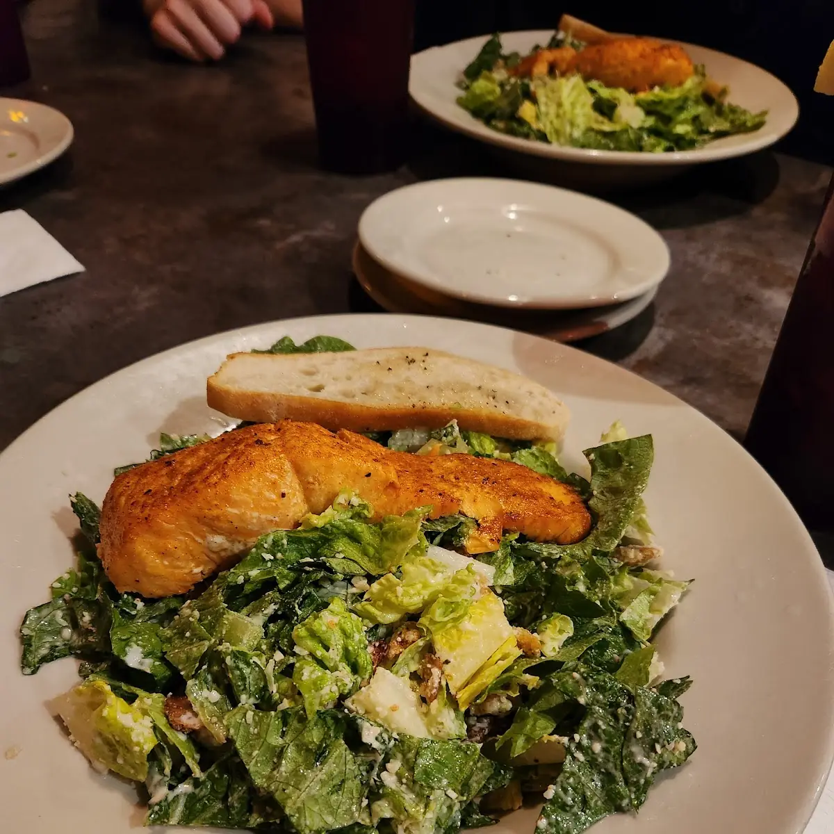 Salmon Cesar Salad
