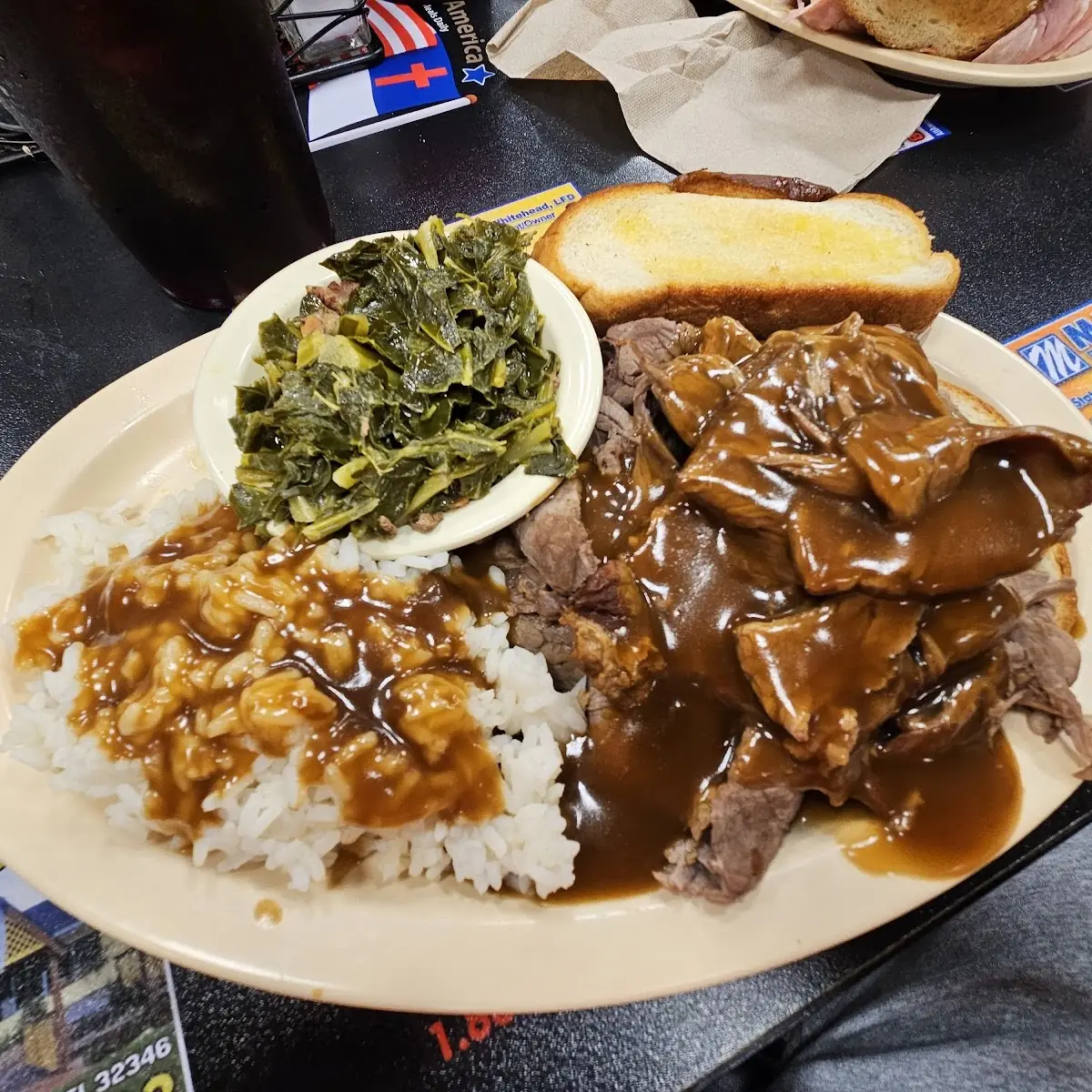 Hot Open Face Roast Beef Dinner Rolls