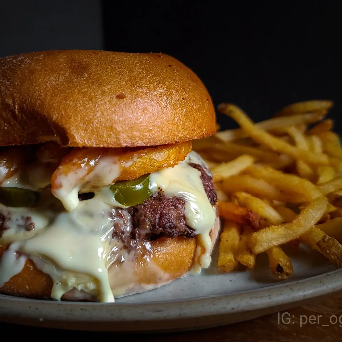 Bacon Cheddar Burger