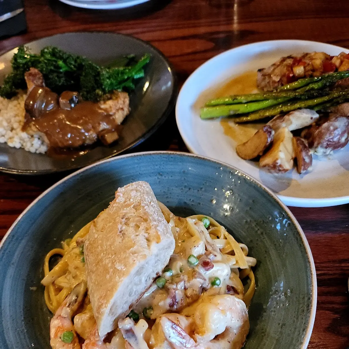 Rock Shrimp and Pork Belly Scampi