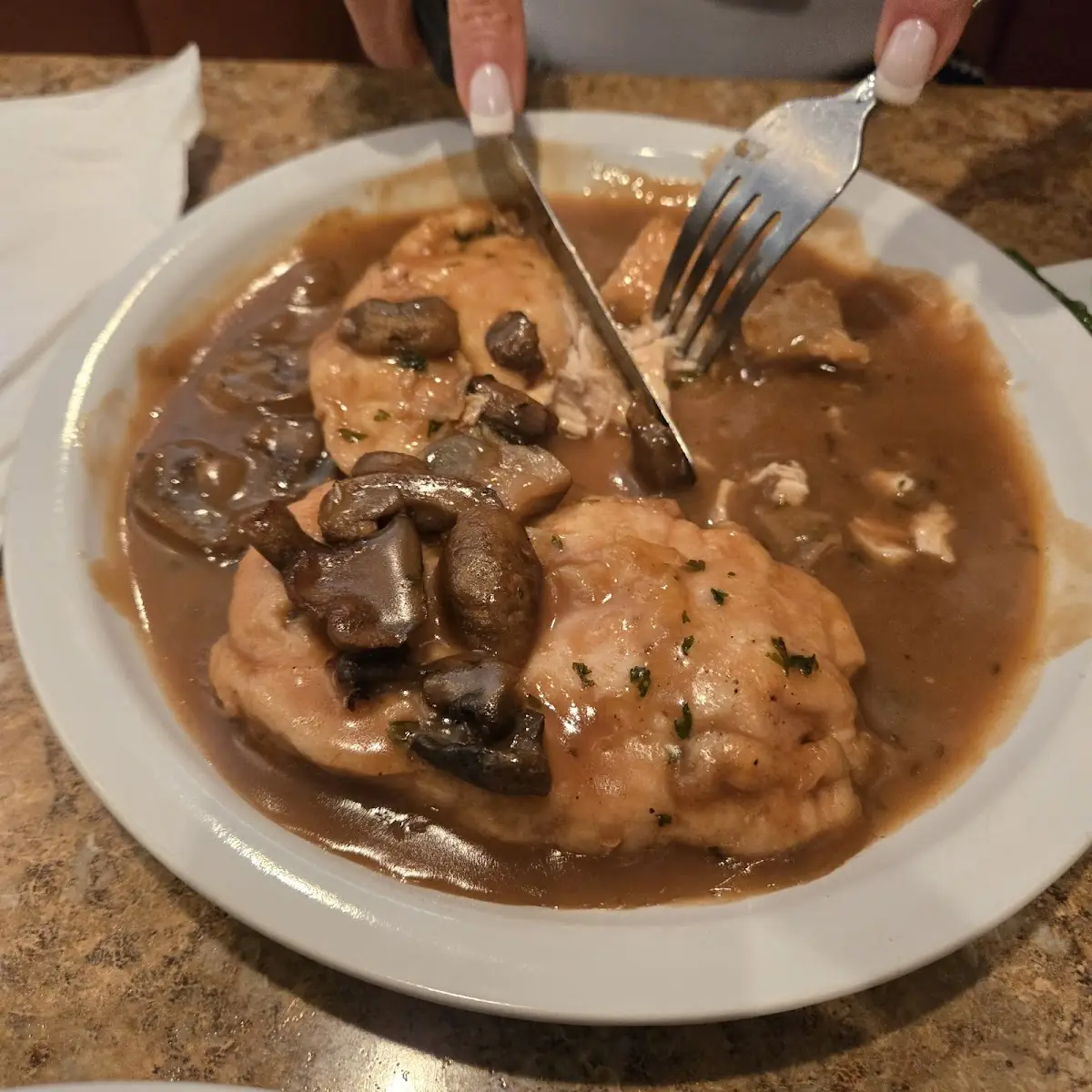 Chicken Marsala
