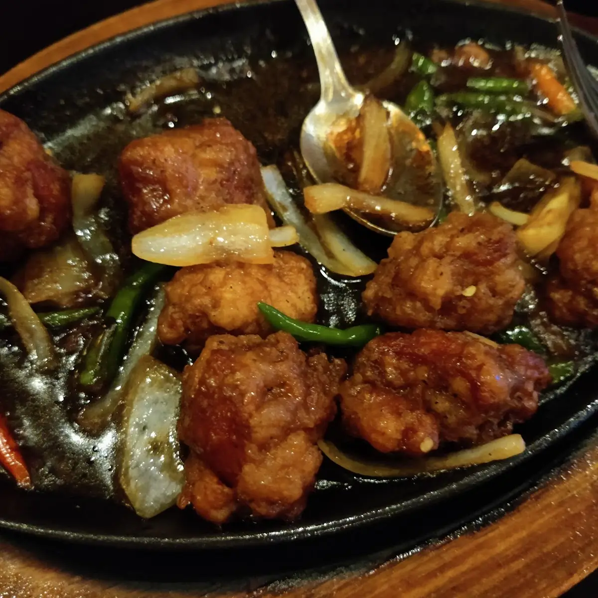 Sizzling Chicken
