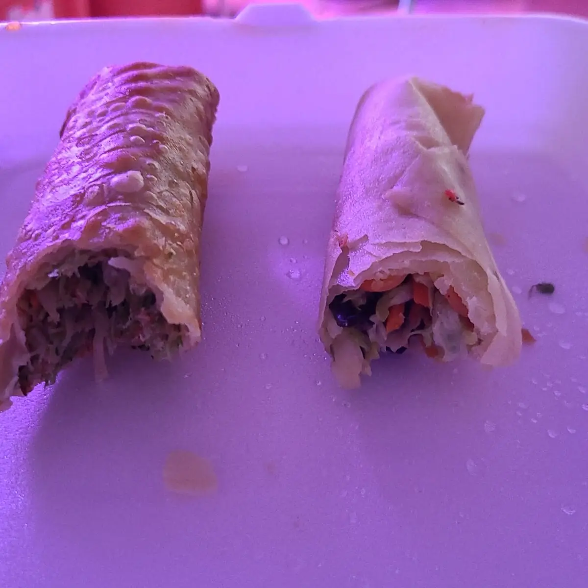 Egg Roll and Spring Roll