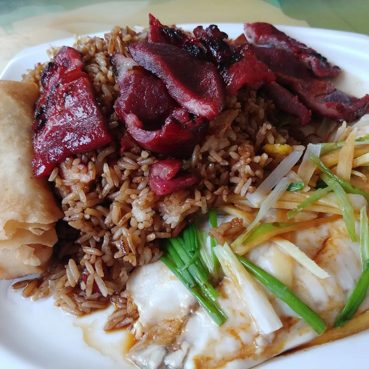 Pork Fried Rice Boneless Spare Ribs