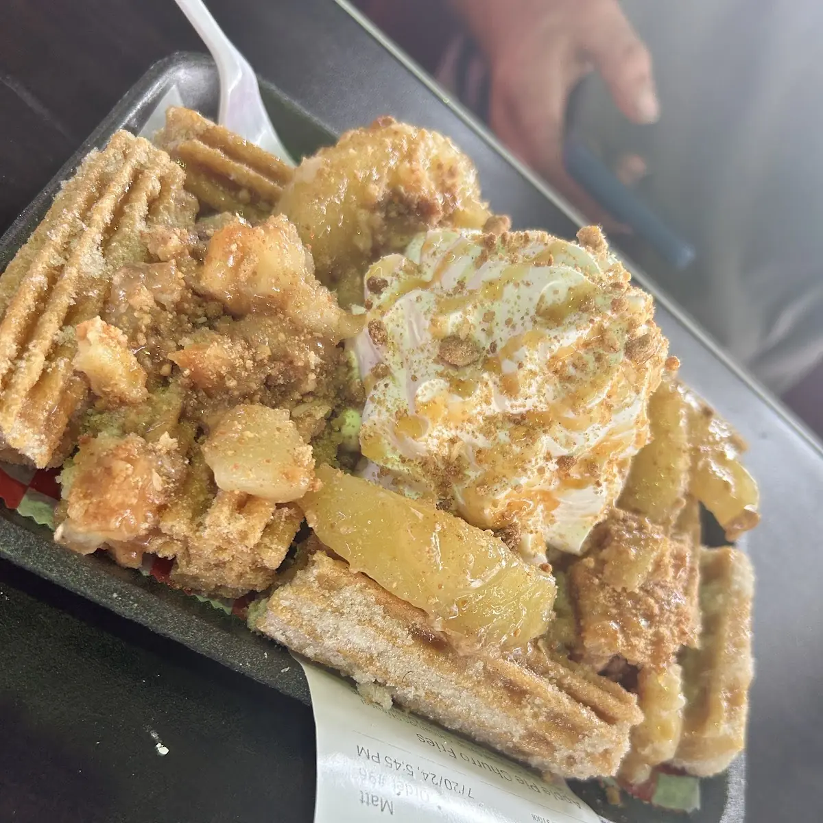 Churros Apple Pie