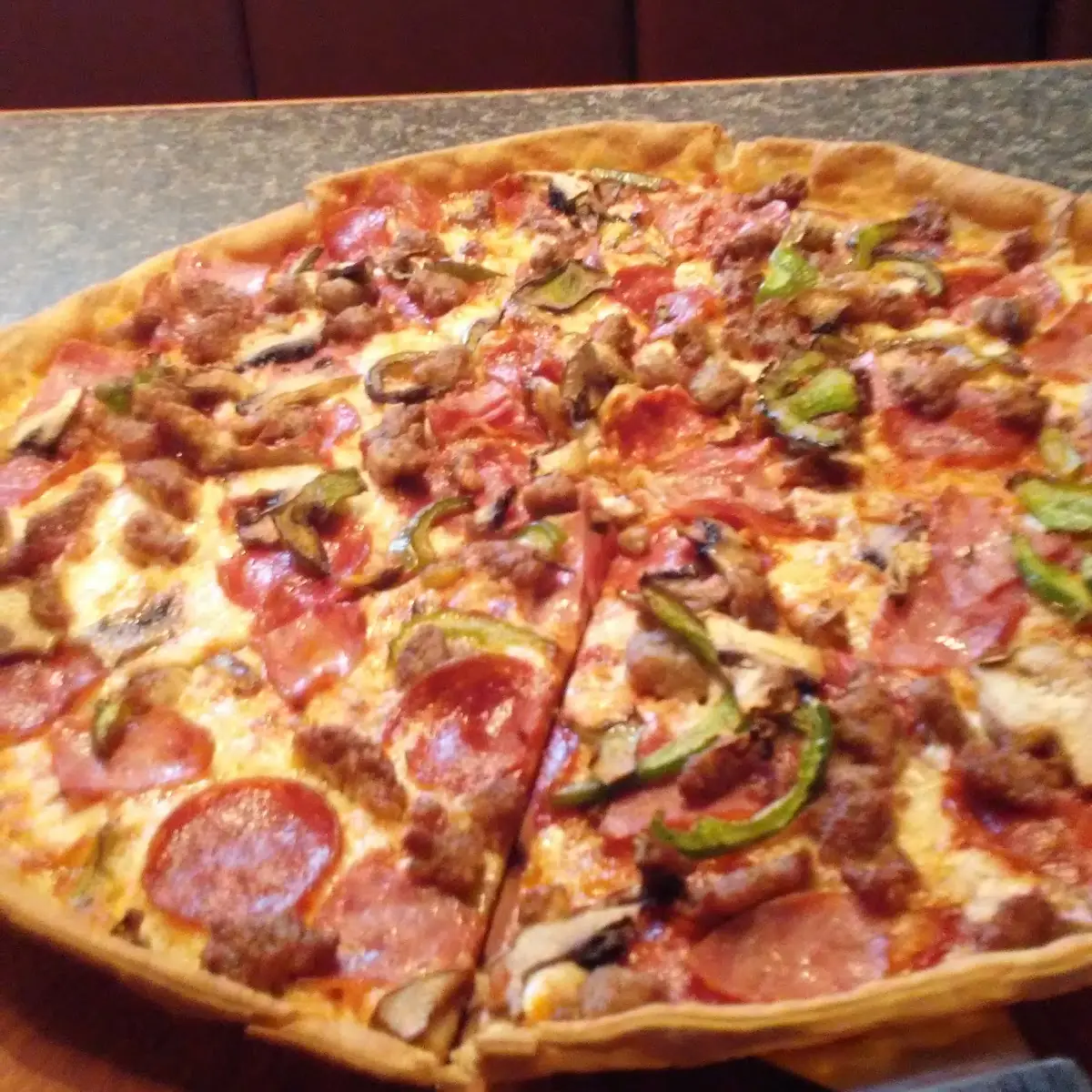 Super Supreme Thin Crust