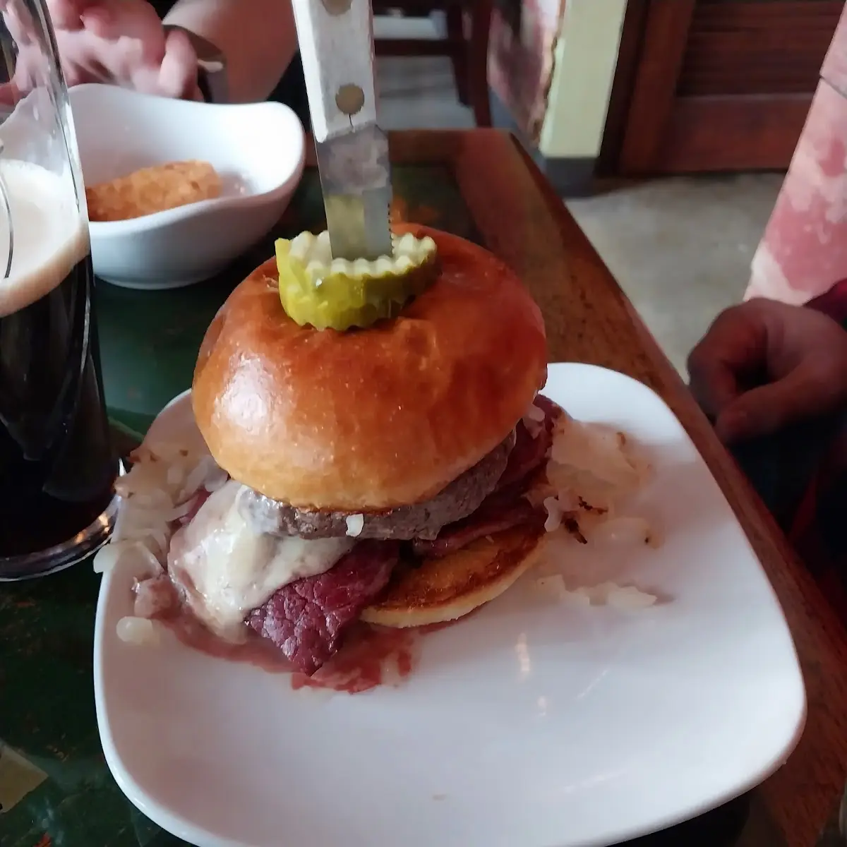 Corned Beef Burger