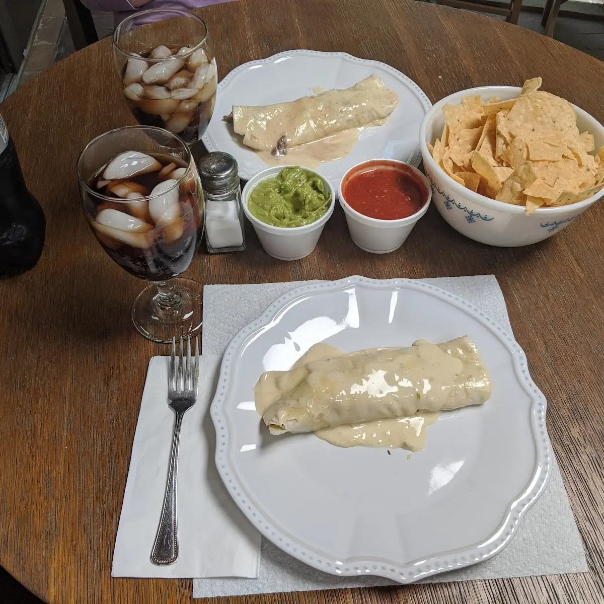 Steak Burrito with Cheese Sauce