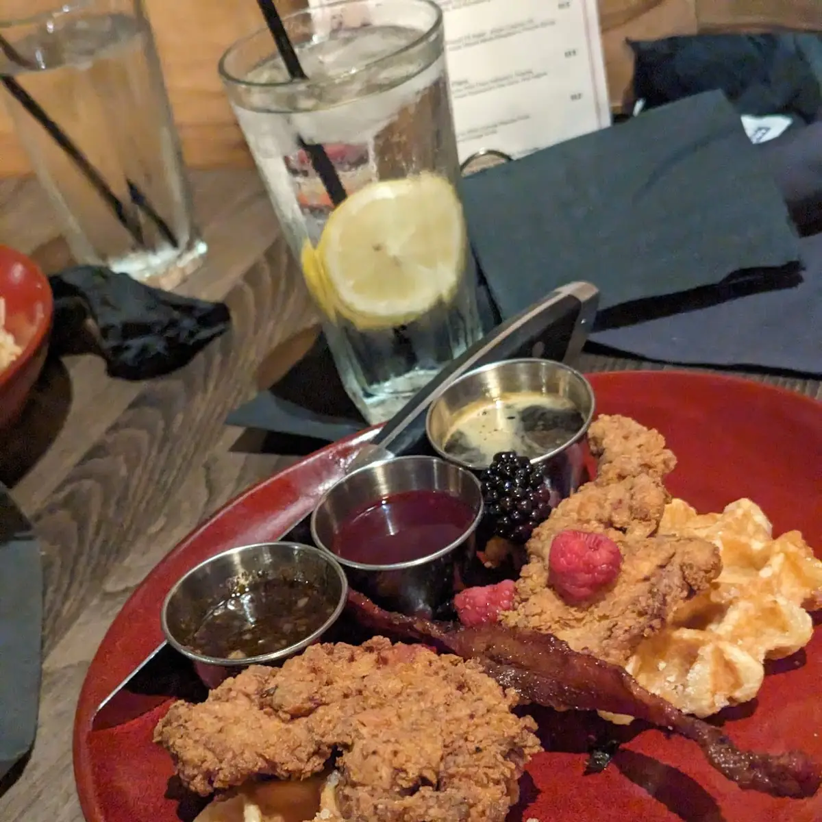 Chicken and Waffles