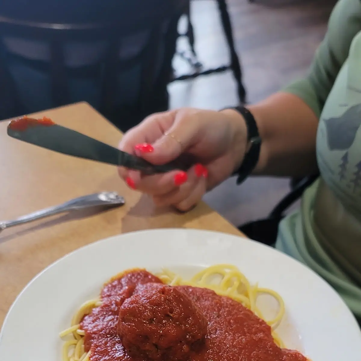 Spaghetti Meatballs
