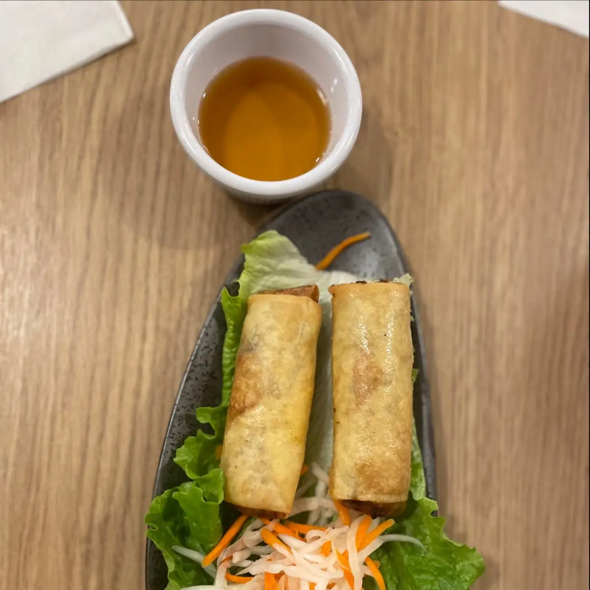 Fried Shrimp Spring Rolls