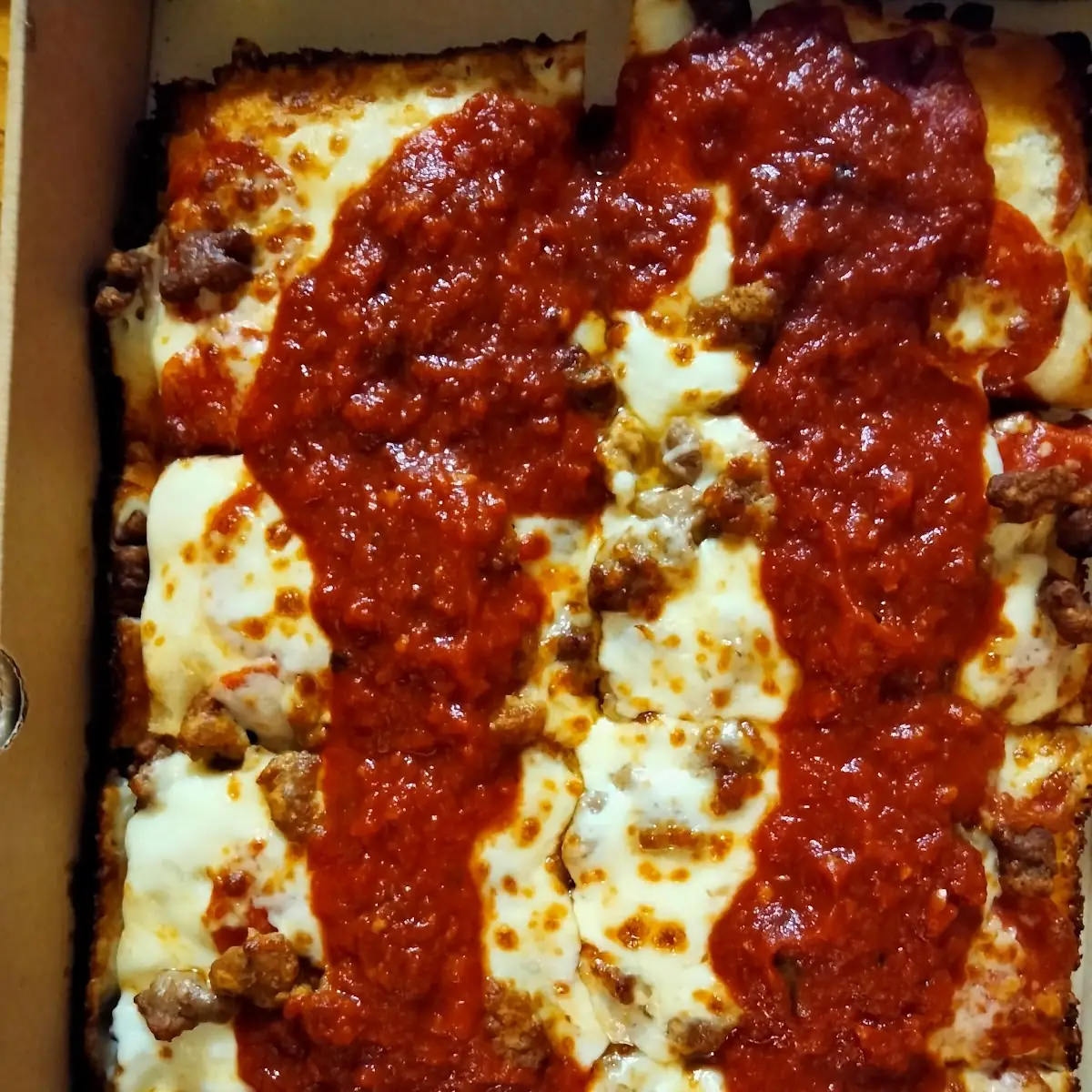 Detroit Style Pizza