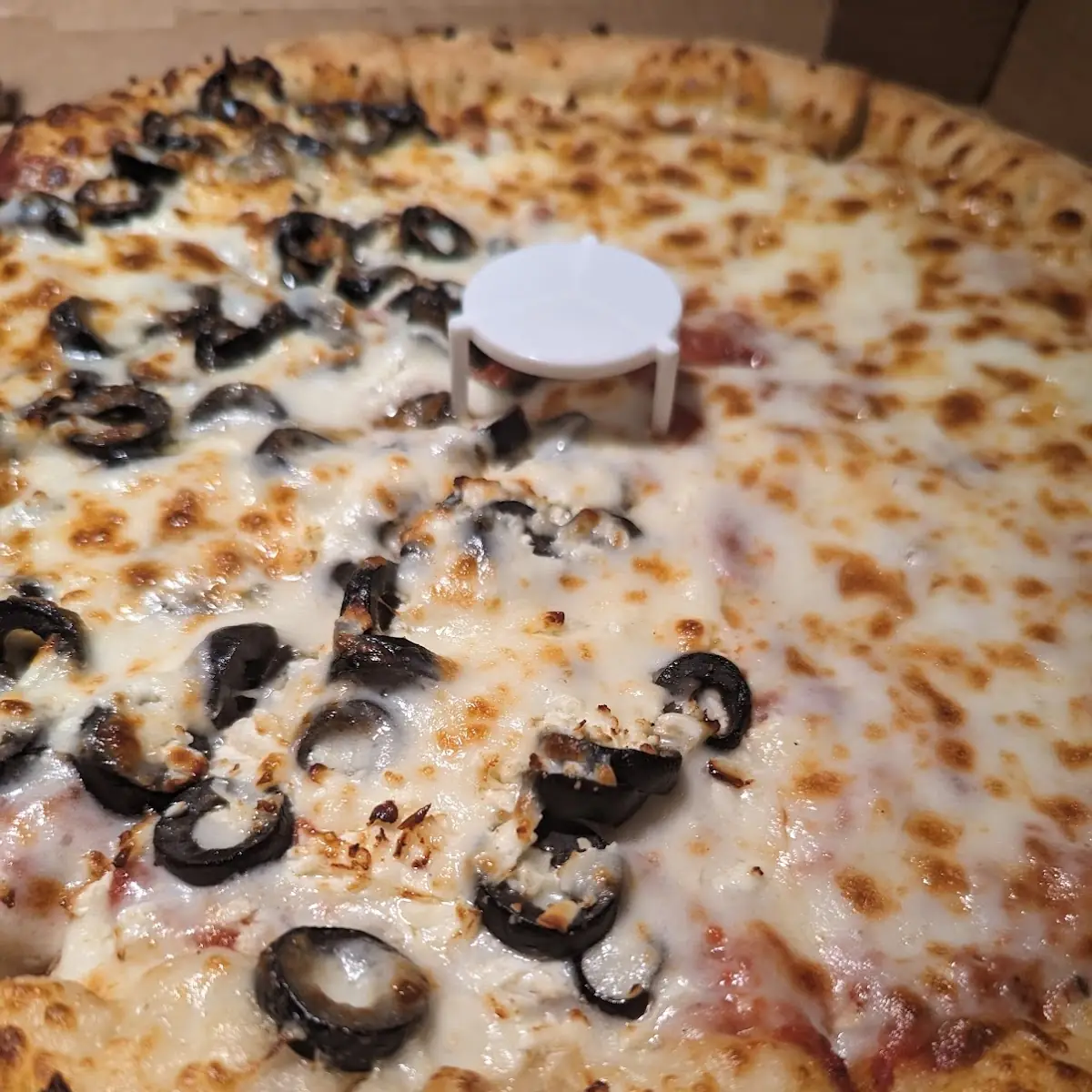 Cheese Feta and Olive Pizza
