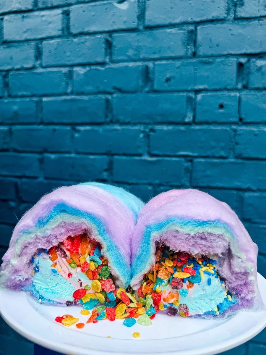 Cotton Candy Burrito