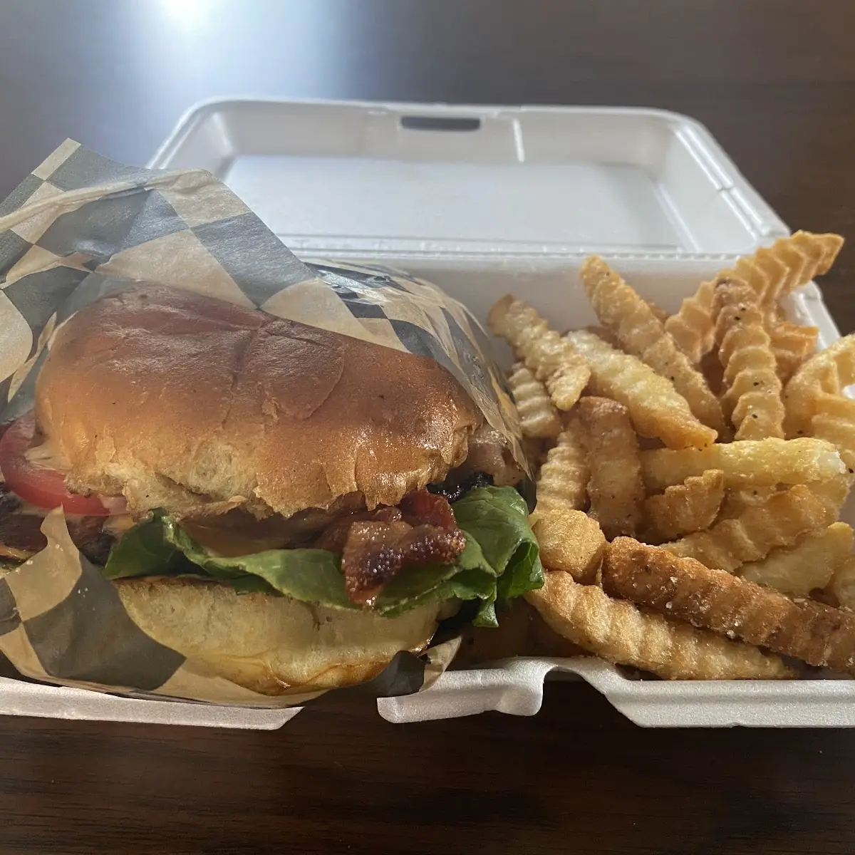 Bacon Cheddar Burger