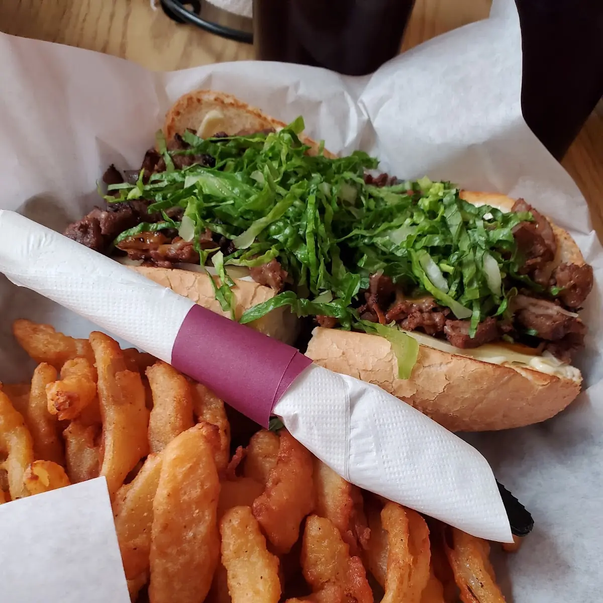 Philly Cheesesteak Sandwich