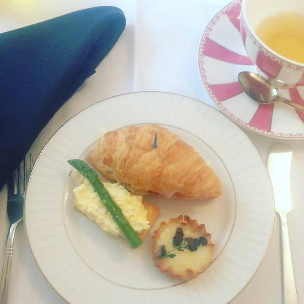 Chicken Salad on a Croissant