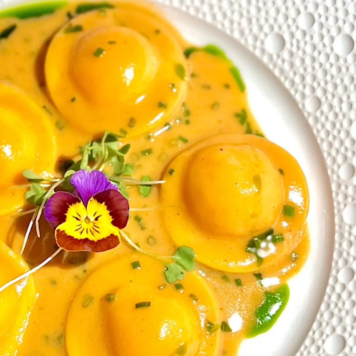 Goat Cheese Agnolotti