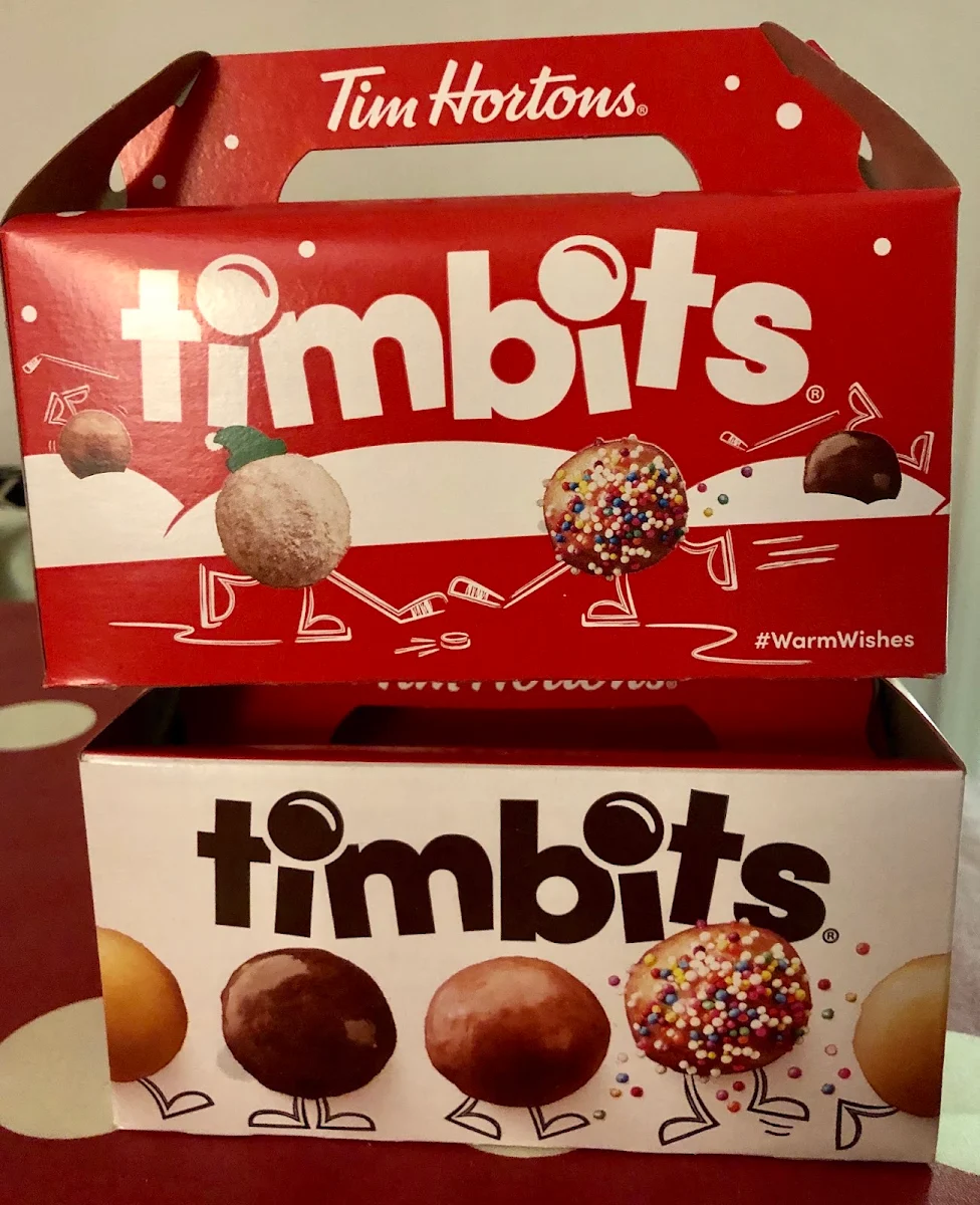 Chocolate Glazed Timbit, Tim Hortons