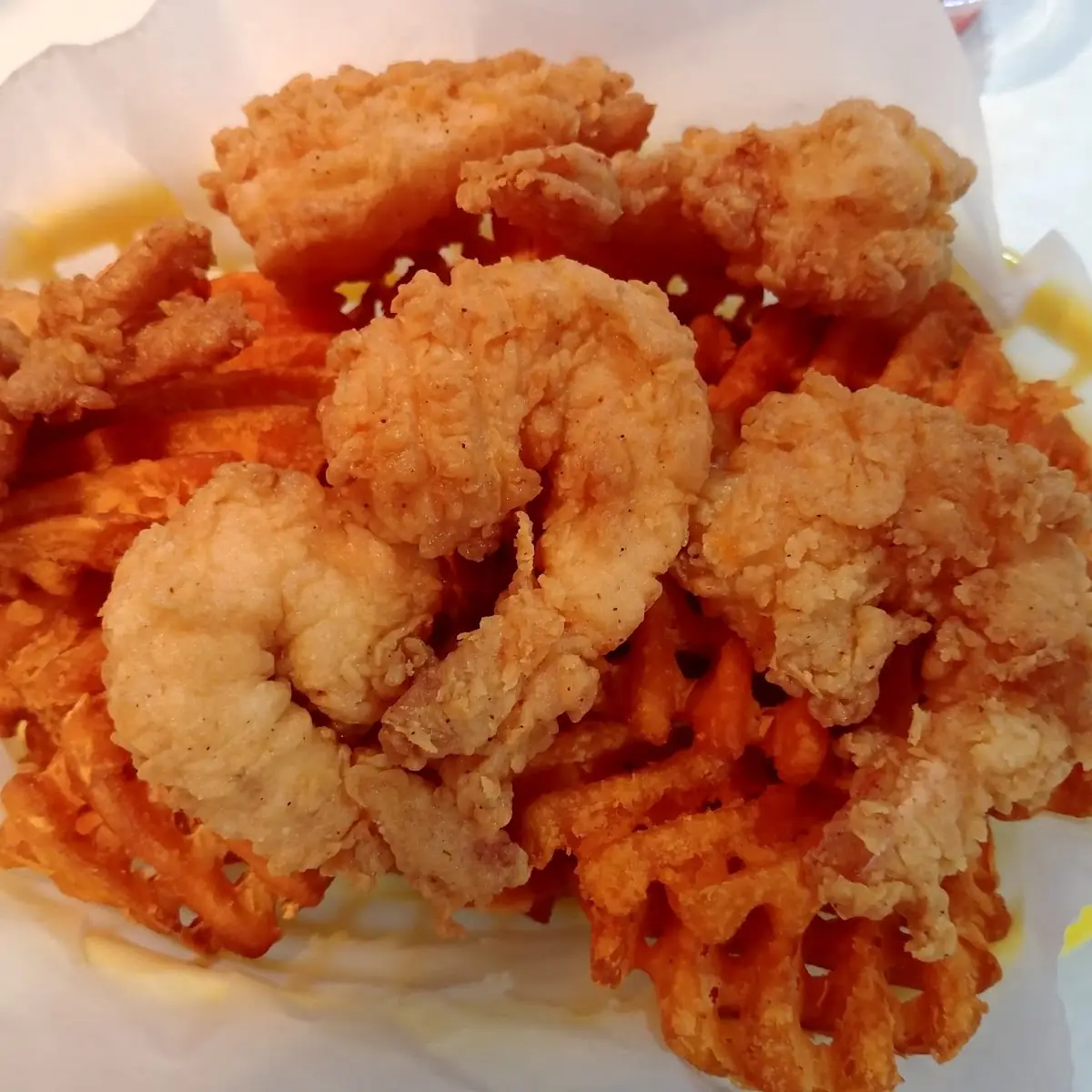 Fried Shrimp Basket 8