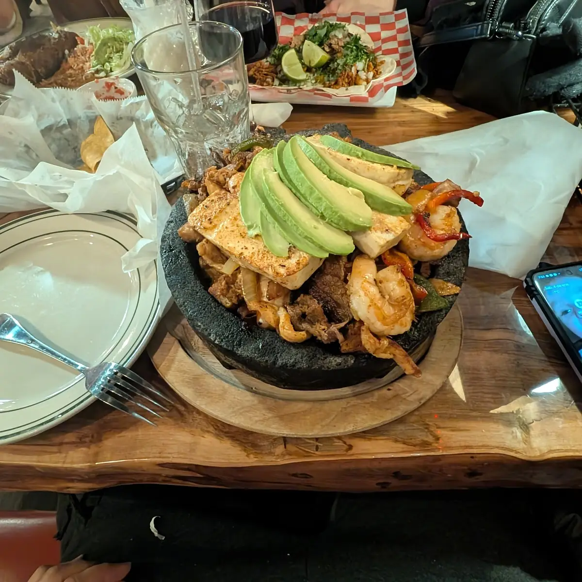 Molcajete Mar Y Tierra