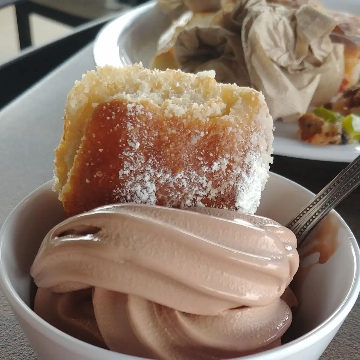Chocolate Soft Serve Ice Cream