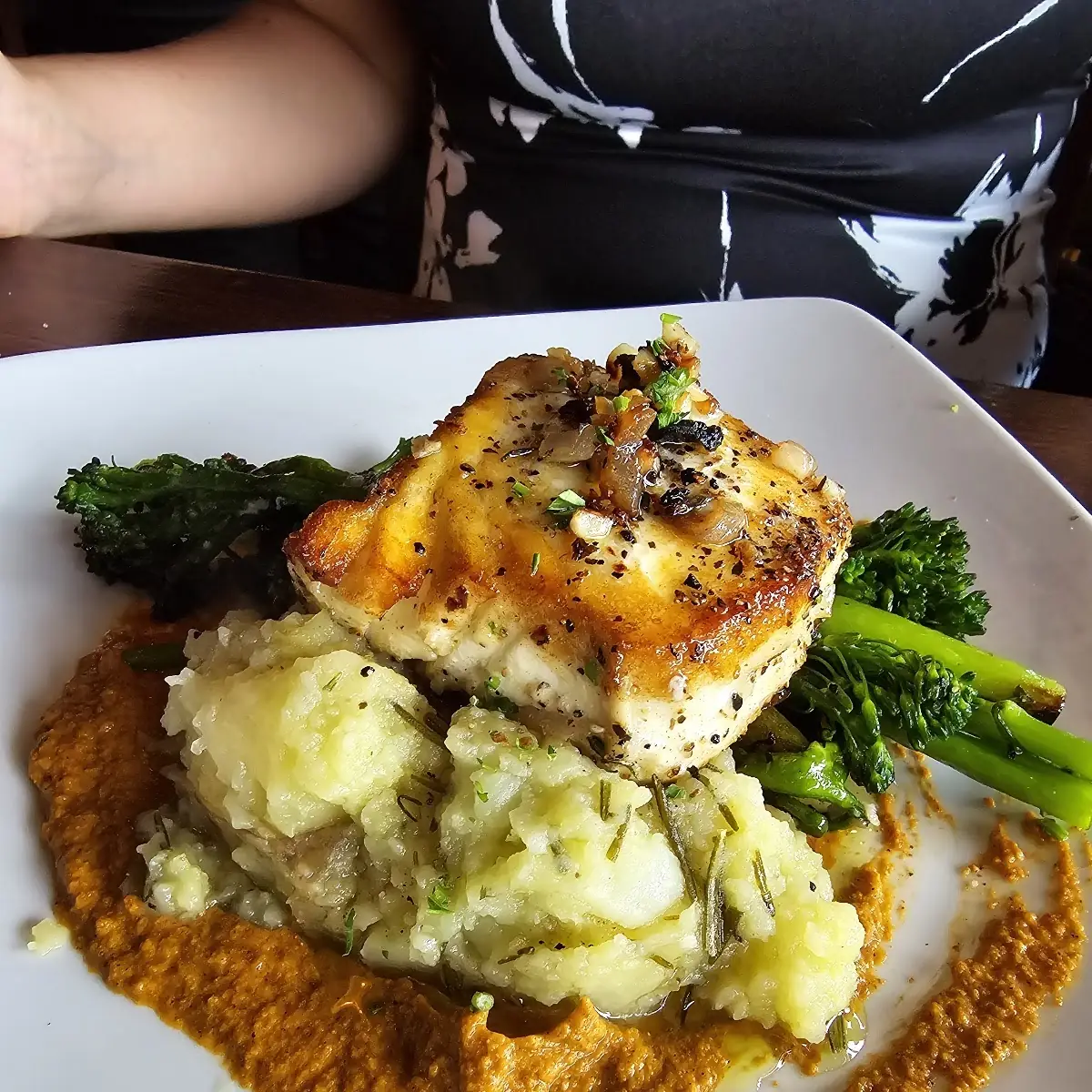 Pan Roasted Halibut