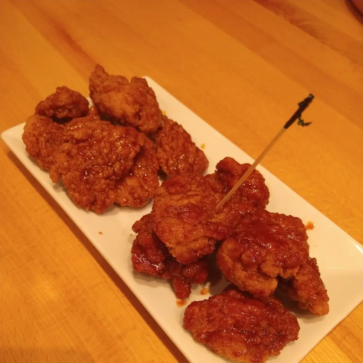 Half and Half Boneless Wings