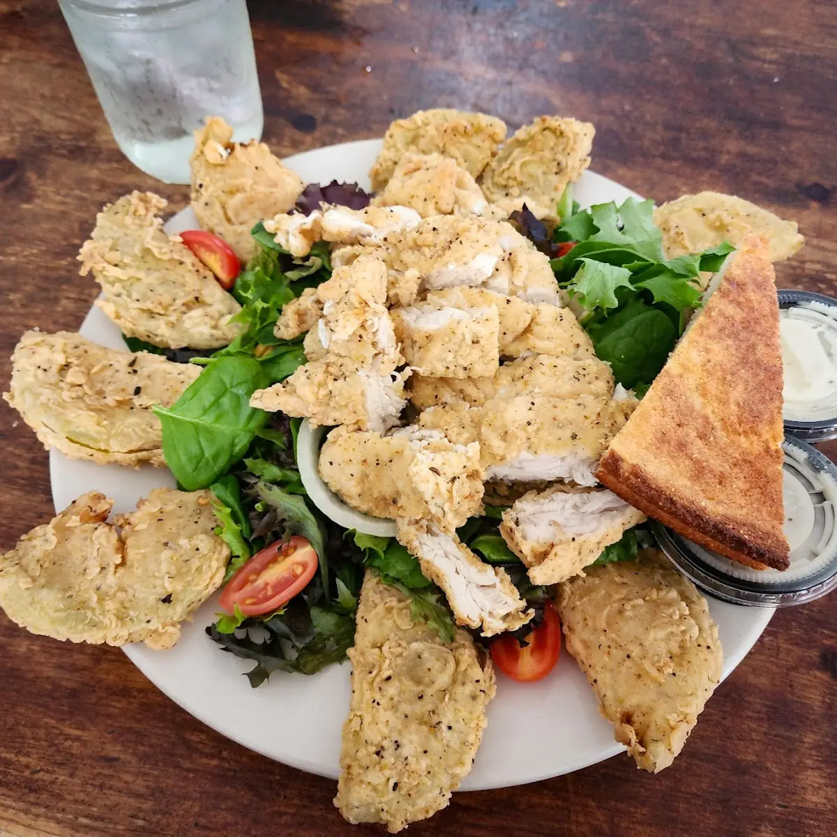 Fried Green Tomato Salad