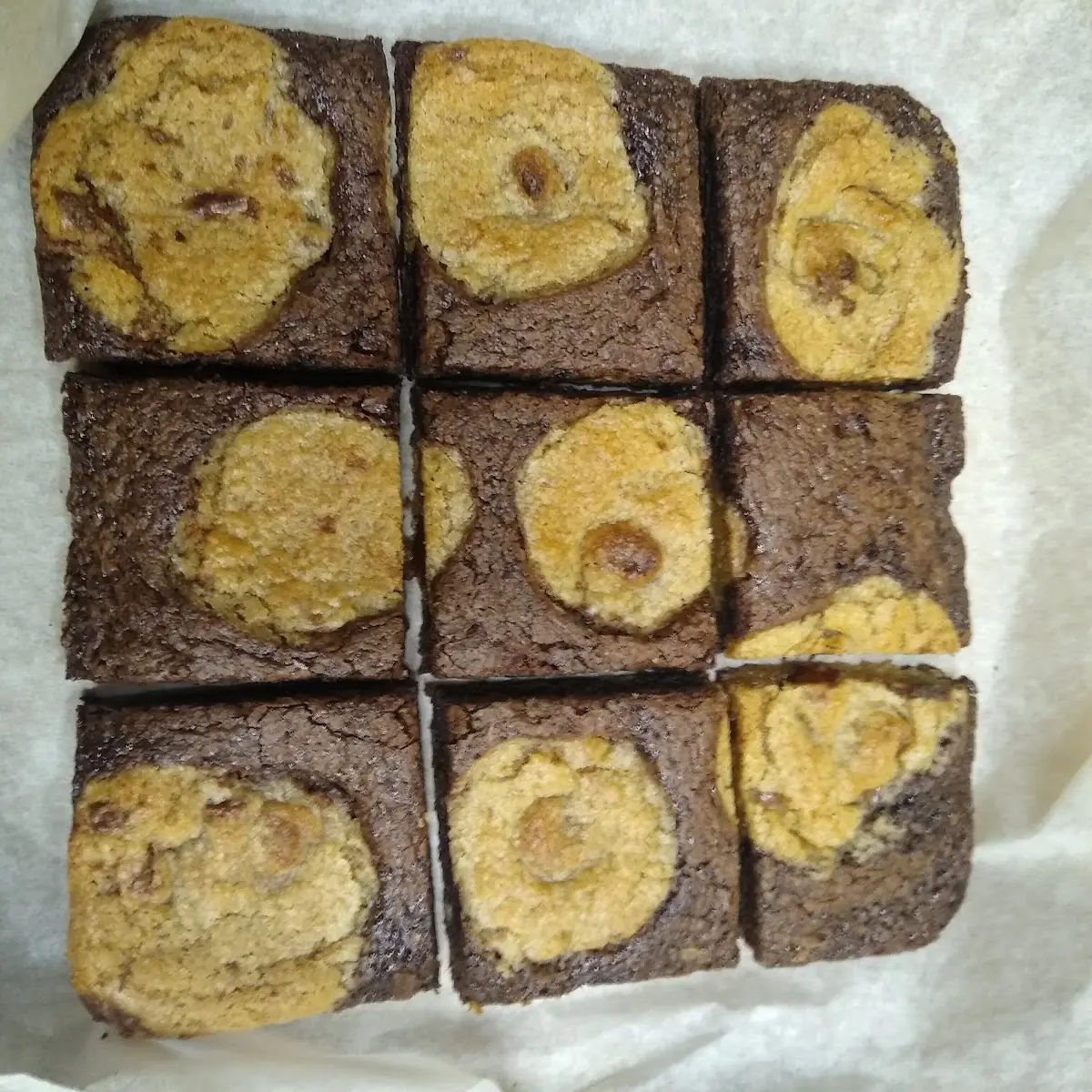 Marble Cookie Brownie