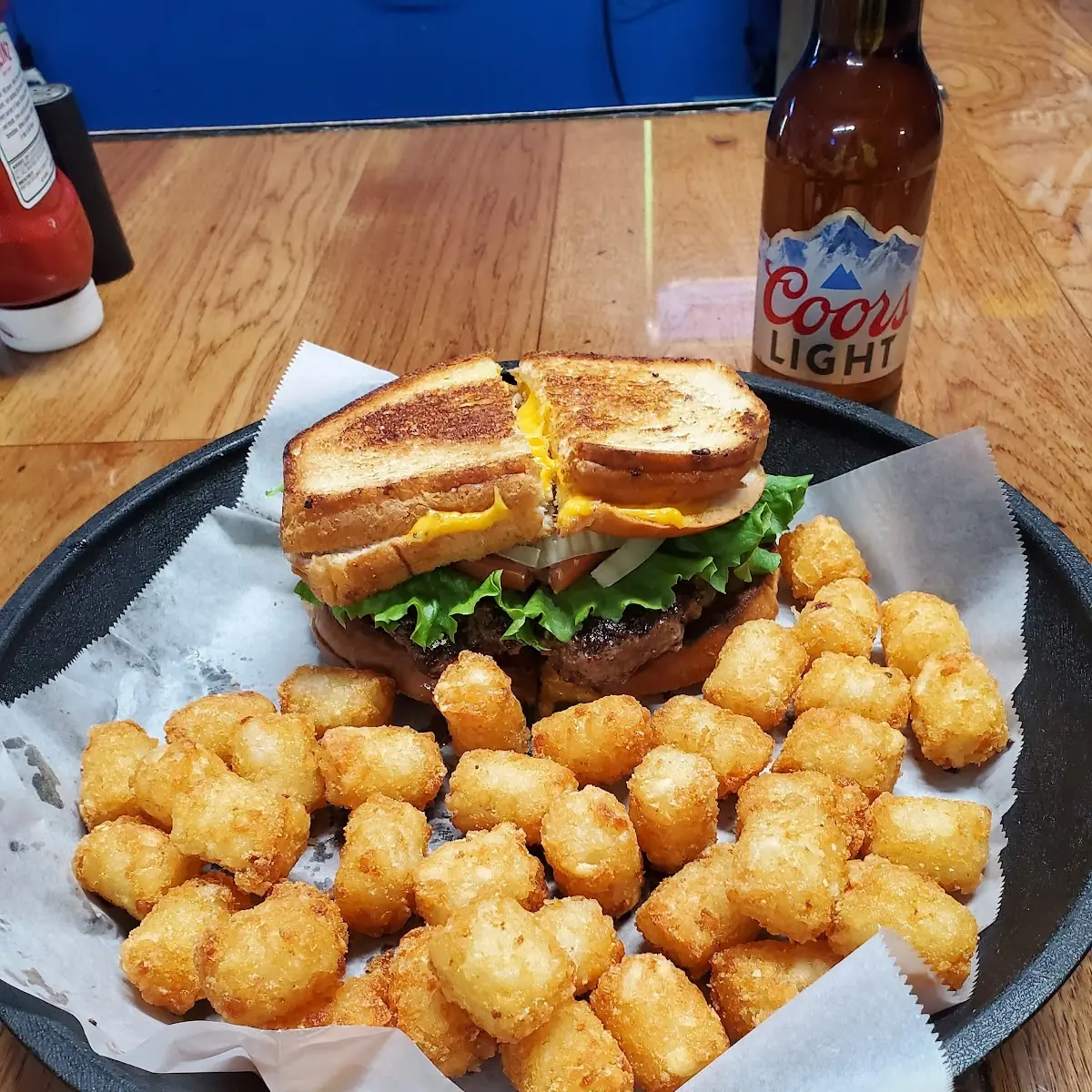 Grilled Cheese Hamburger