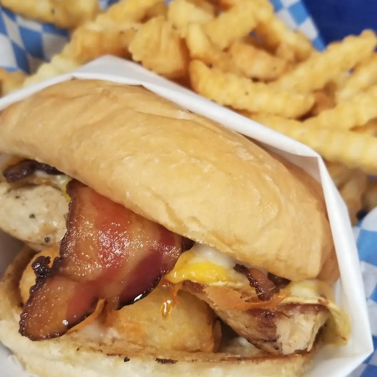 Breakfast Chicken Sandwich