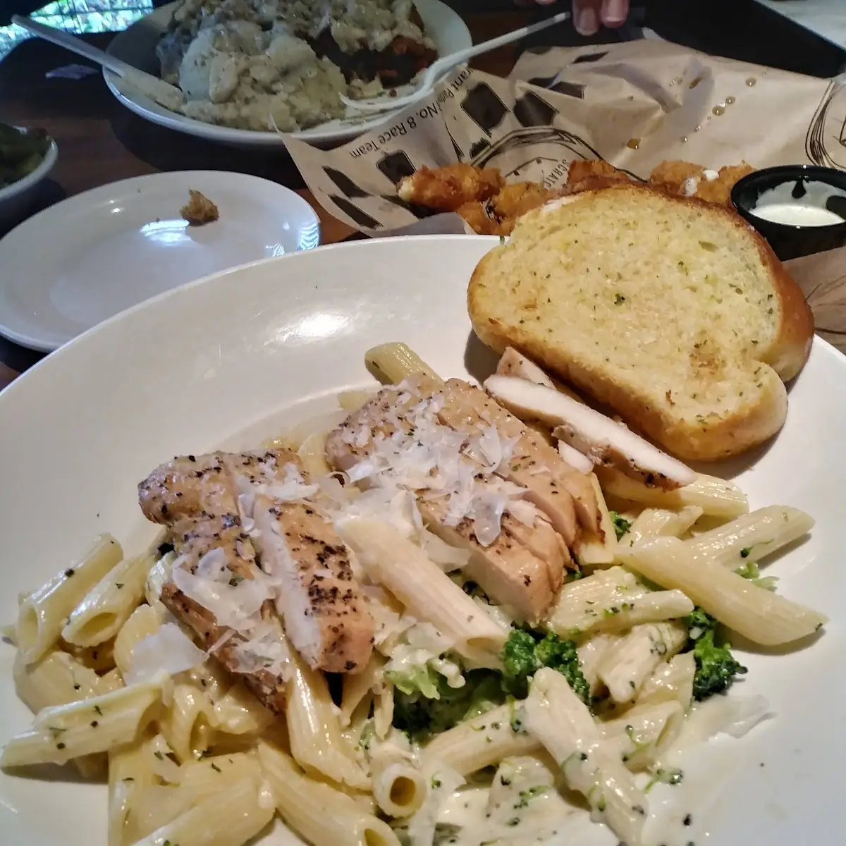 Grilled Chicken Alfredo