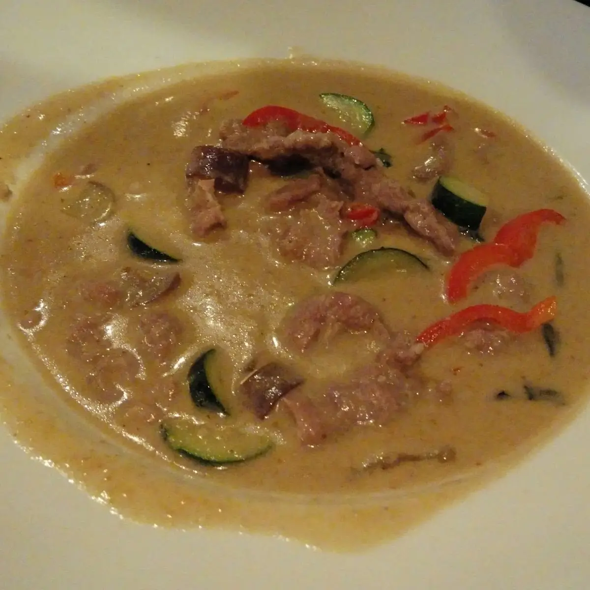 Green Curry Beef