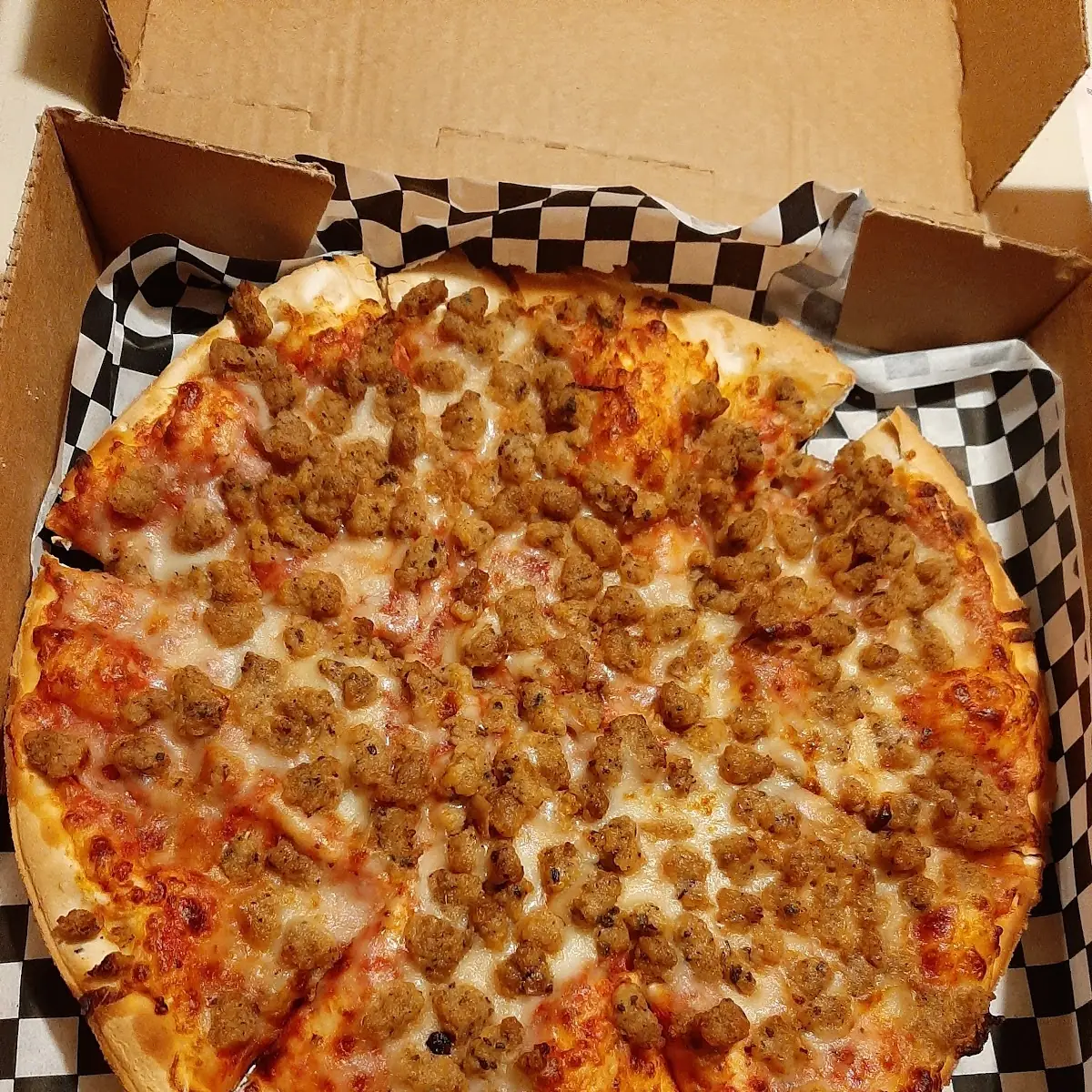 Sausage Pizza