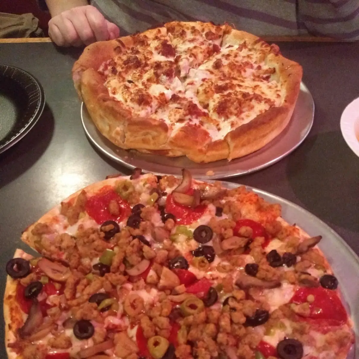 Thin Crust Supreme Pizza