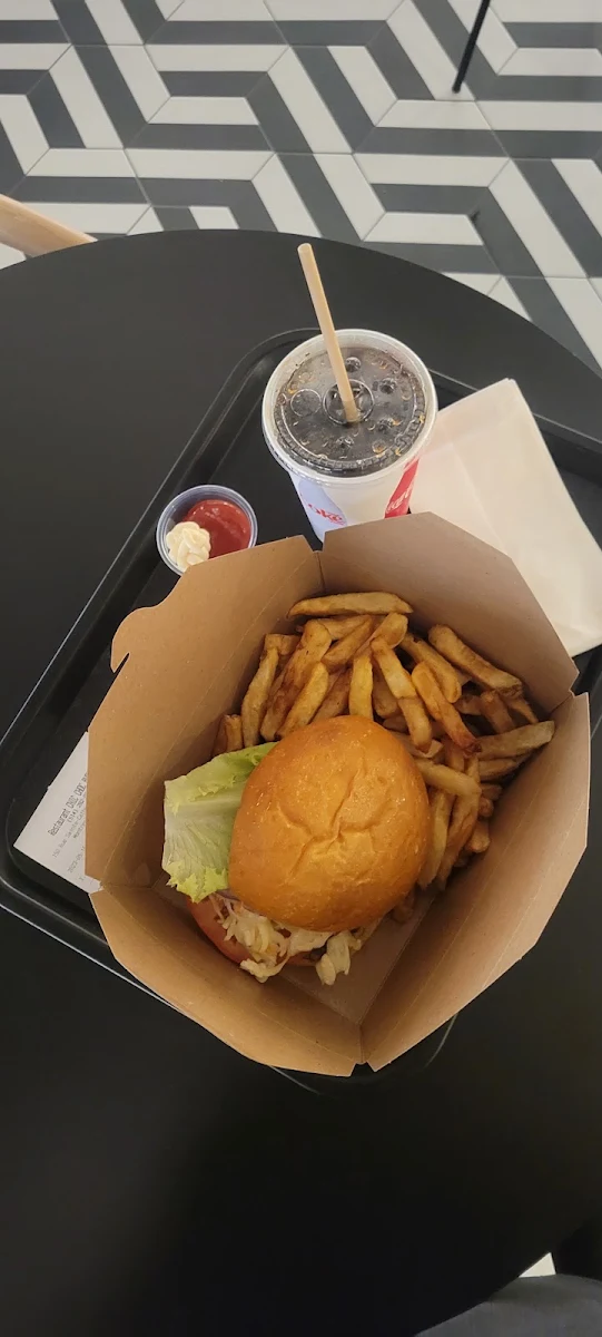 Trio Burger Classic, Chic Choc Burger