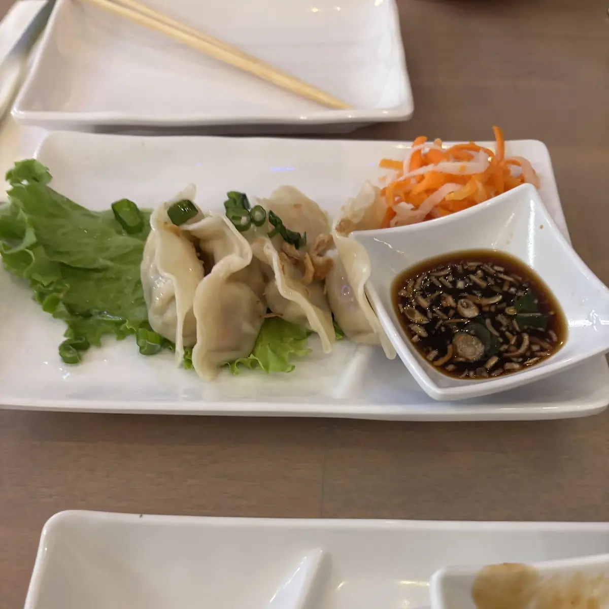 Fried or Steamed Chicken or Veggies Dumpling