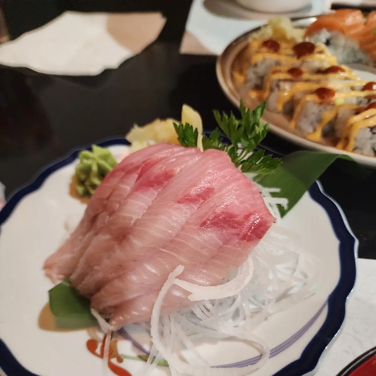 Fatty Yellowtail Sashimi
