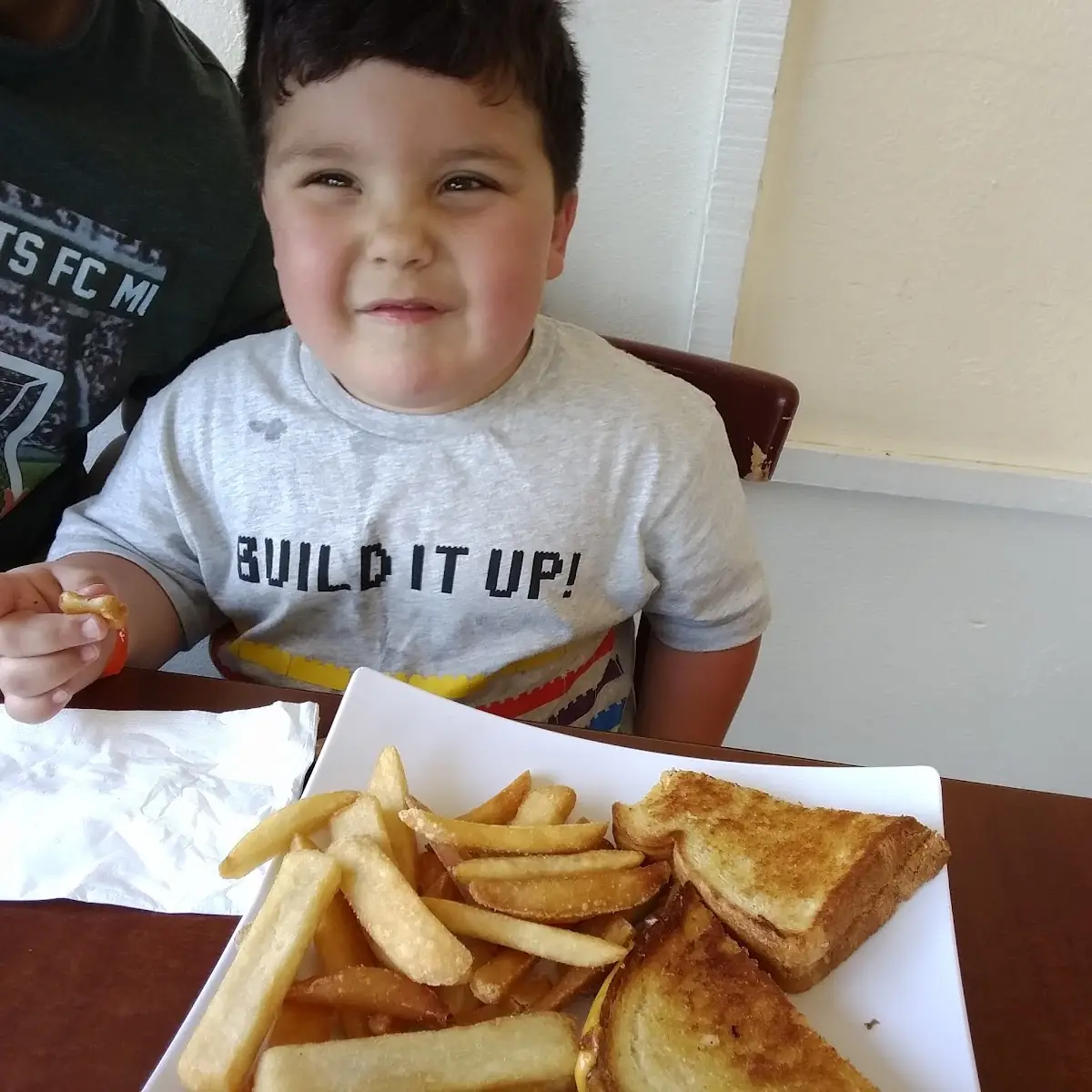 Grilled Cheese and Fries