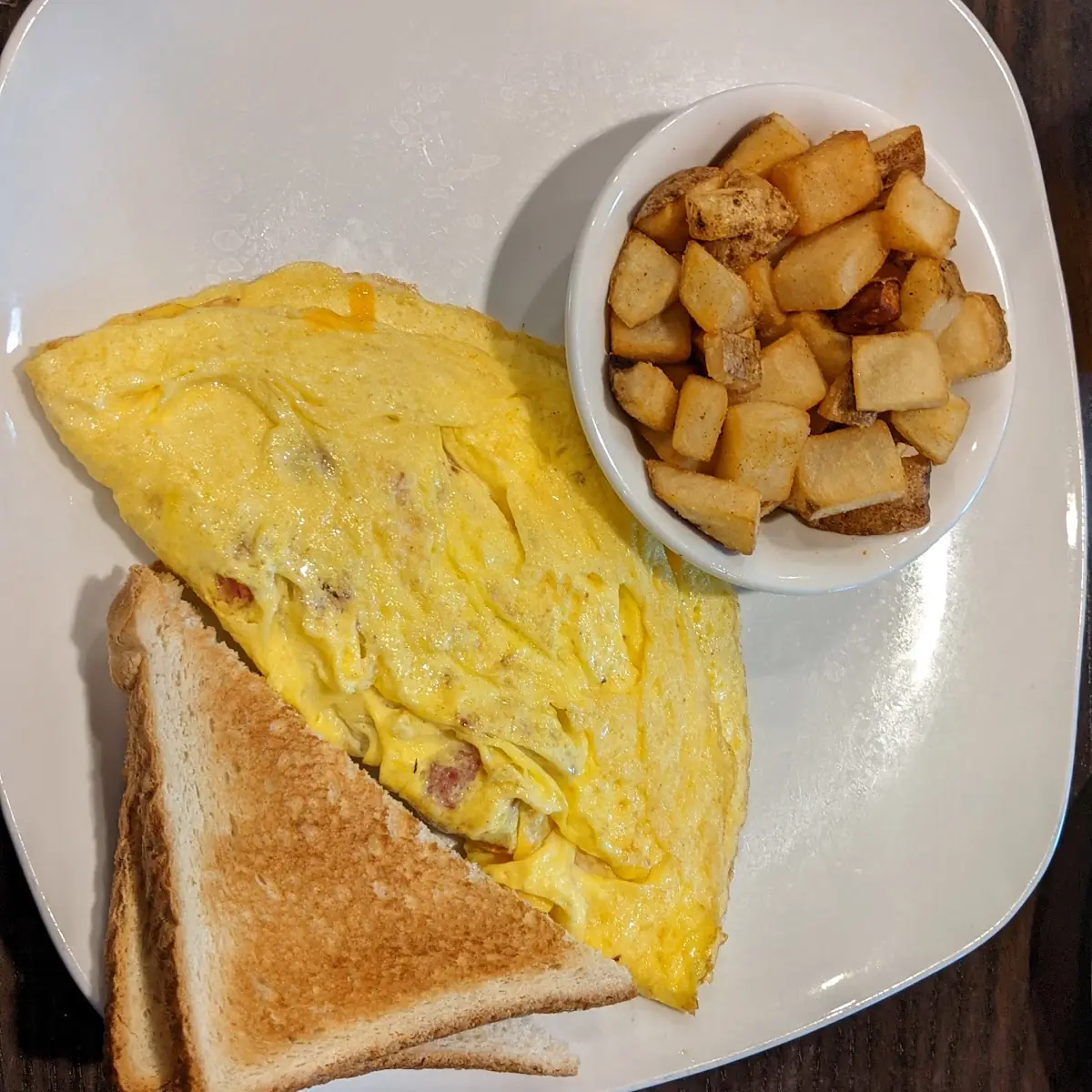 Ham and Cheese Omelette