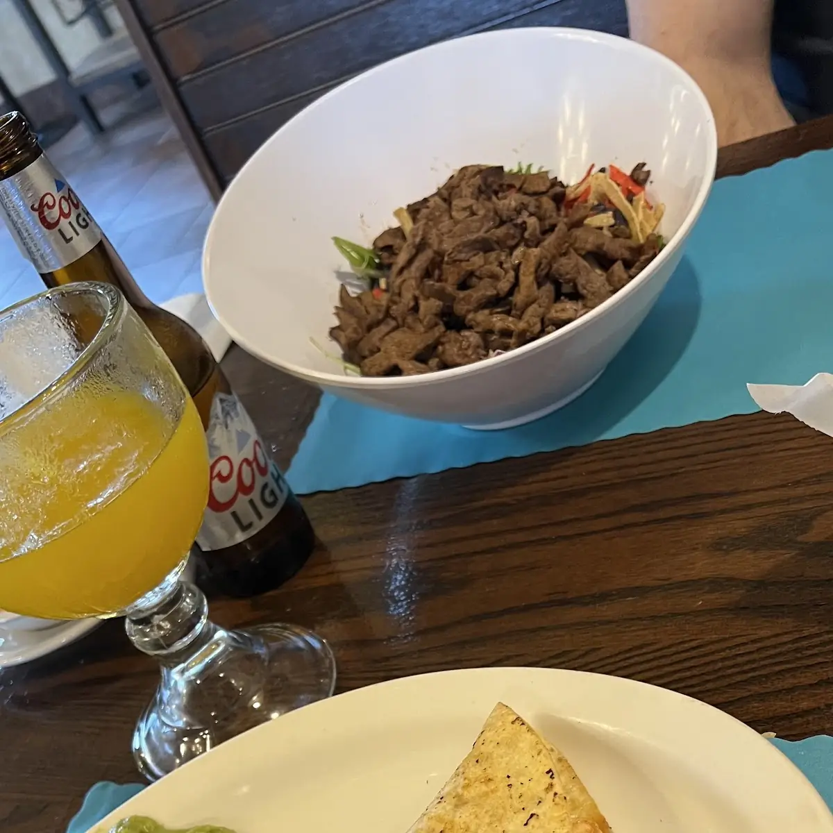 Shrimp Fajita Quesadilla