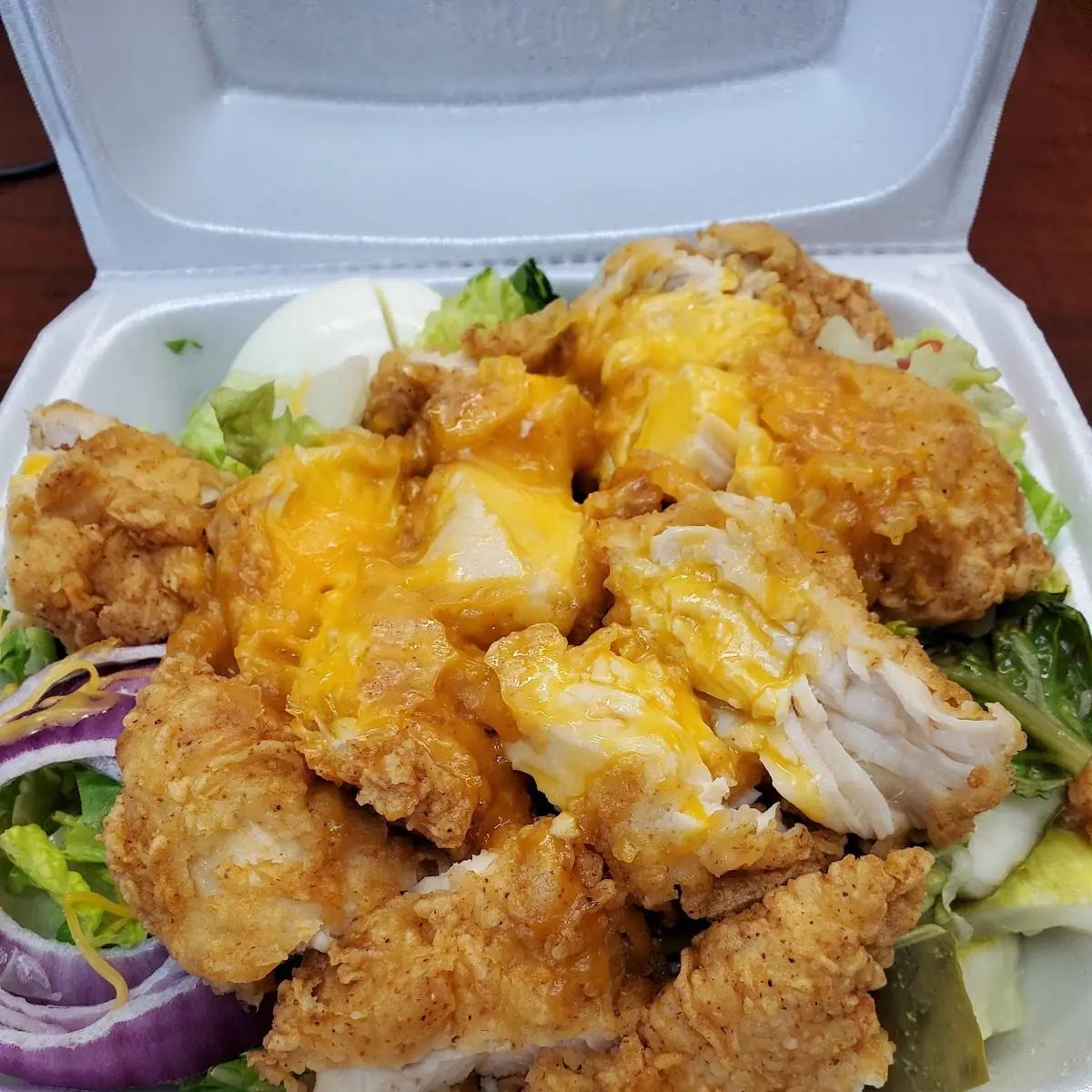 Fried Chicken Salad