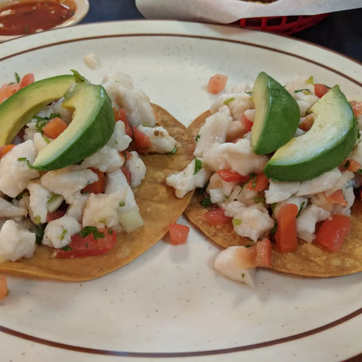 Ceviche Tostada