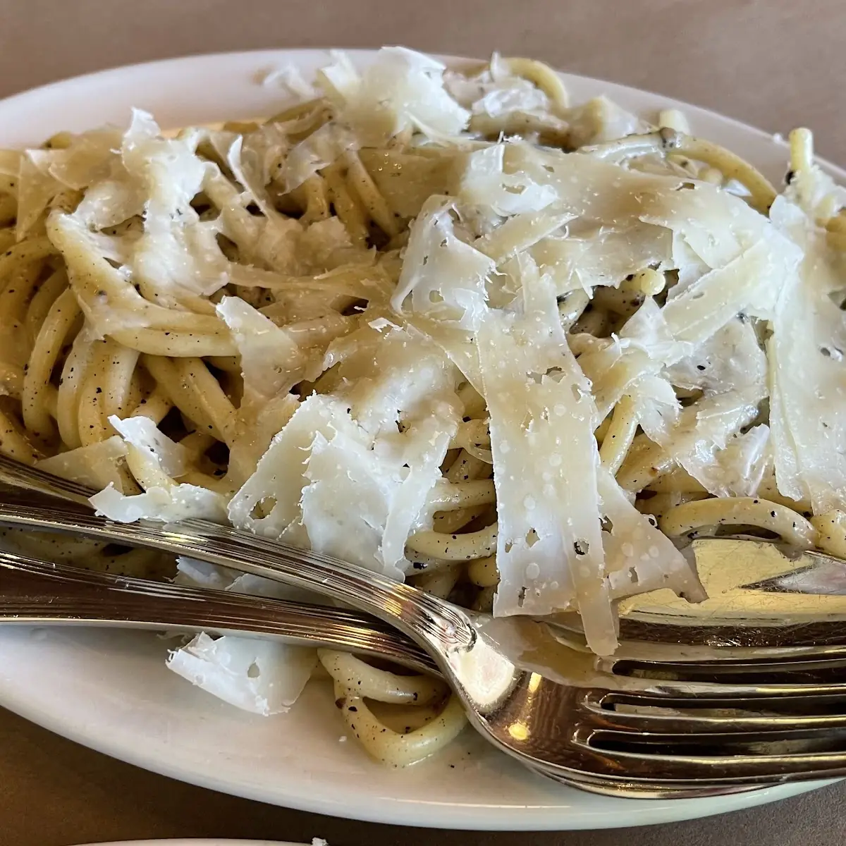 Hand Cut Tagliatelle and Grilled Spring Onion